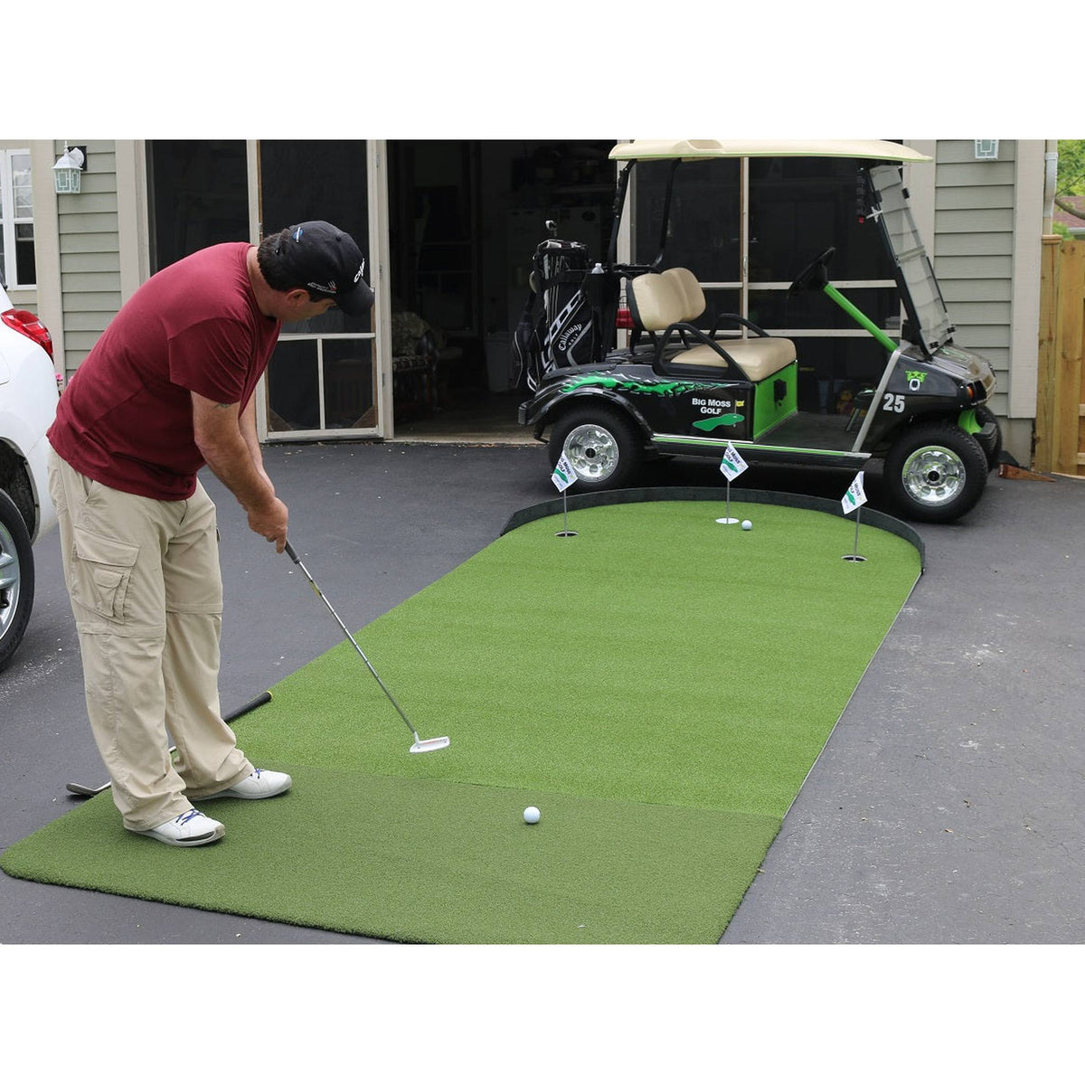 Big Moss Golf Commander Patio Series Putting & Chipping Green