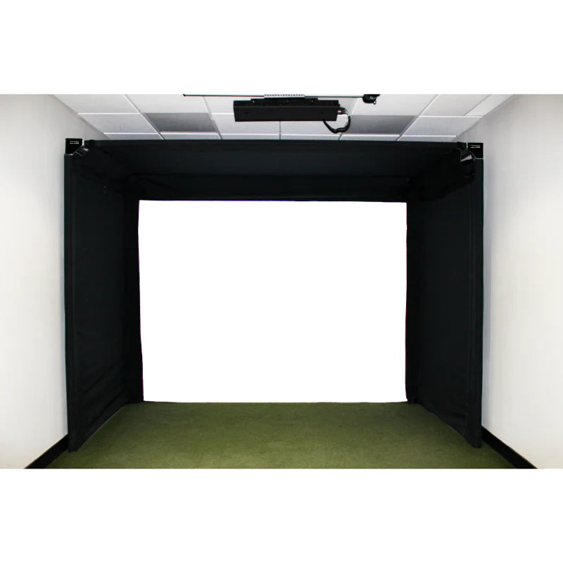 The SportScreen Parlour 11 Golf Simulator Enclosure