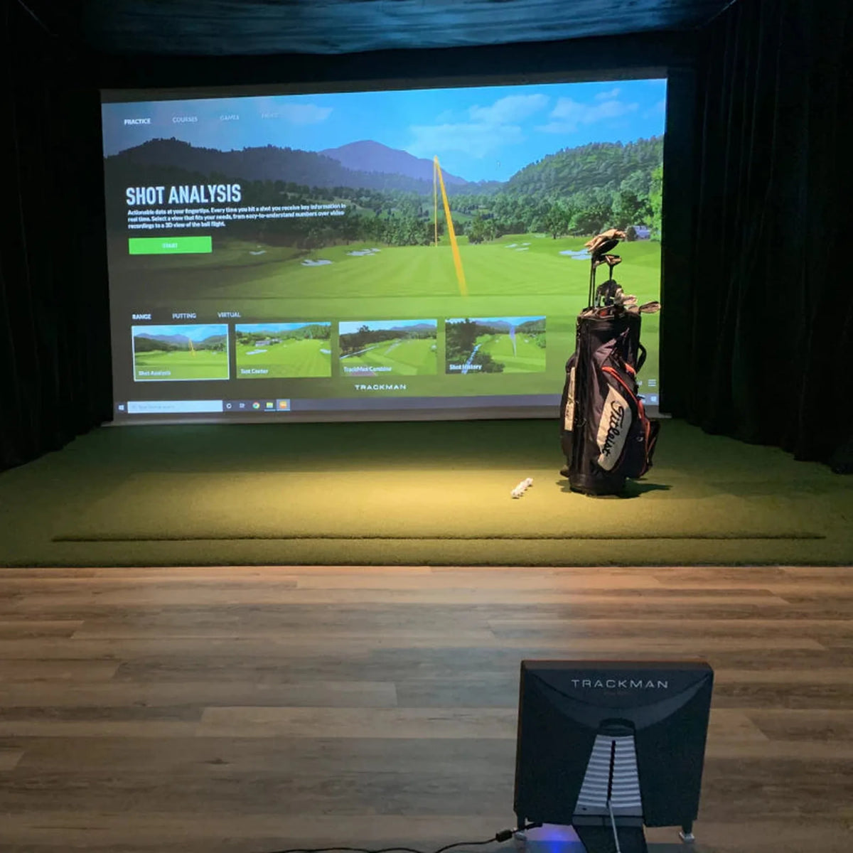 Real Feel Country Club Elite Golf Mat - 5&#39;x10&#39;