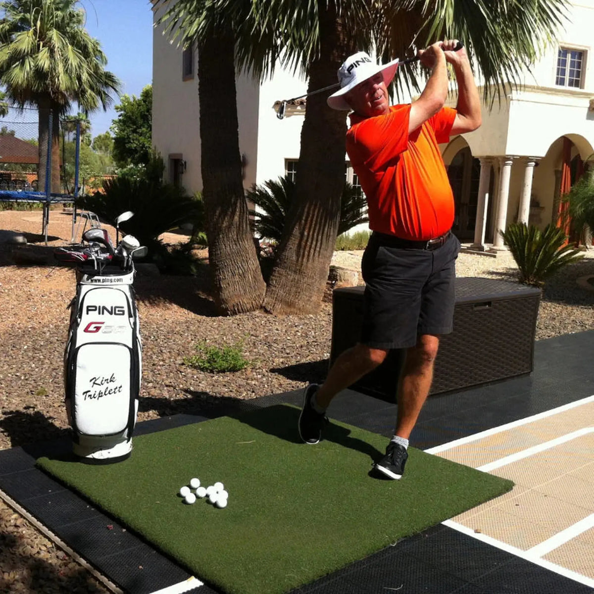 Real Feel Country Club Elite Golf Mat - 5&#39;x10&#39;