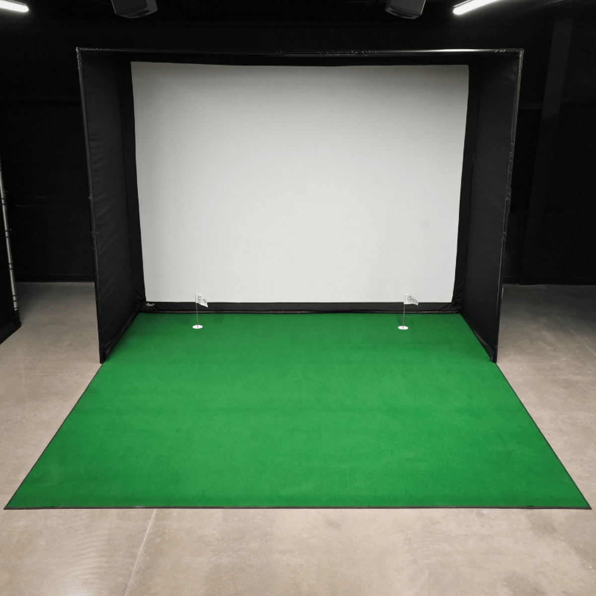 Big Moss V2 Golf Simulator Putting Turf for Carl&#39;s Place DIY Enclosure