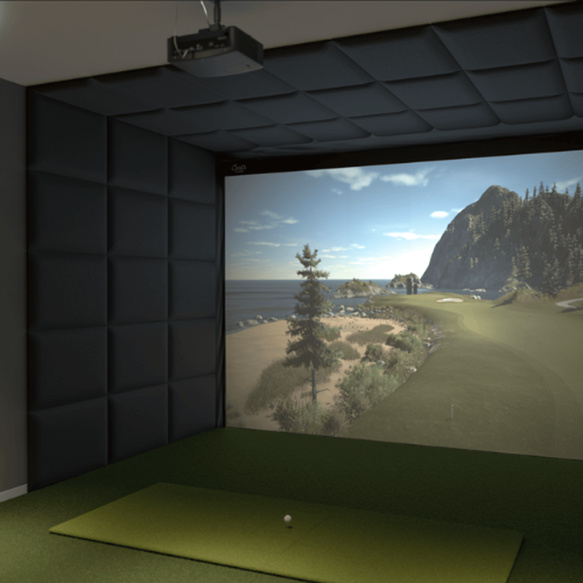 Carl&#39;s Place Built-In Golf Room Kit