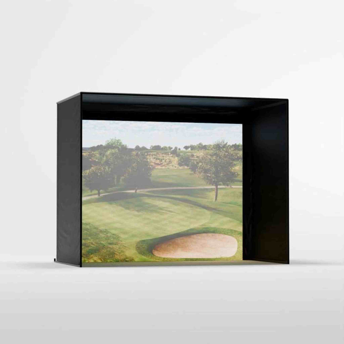 Carl&#39;s Place C-Series DIY Golf Simulator Enclosure Kit with Impact Screen