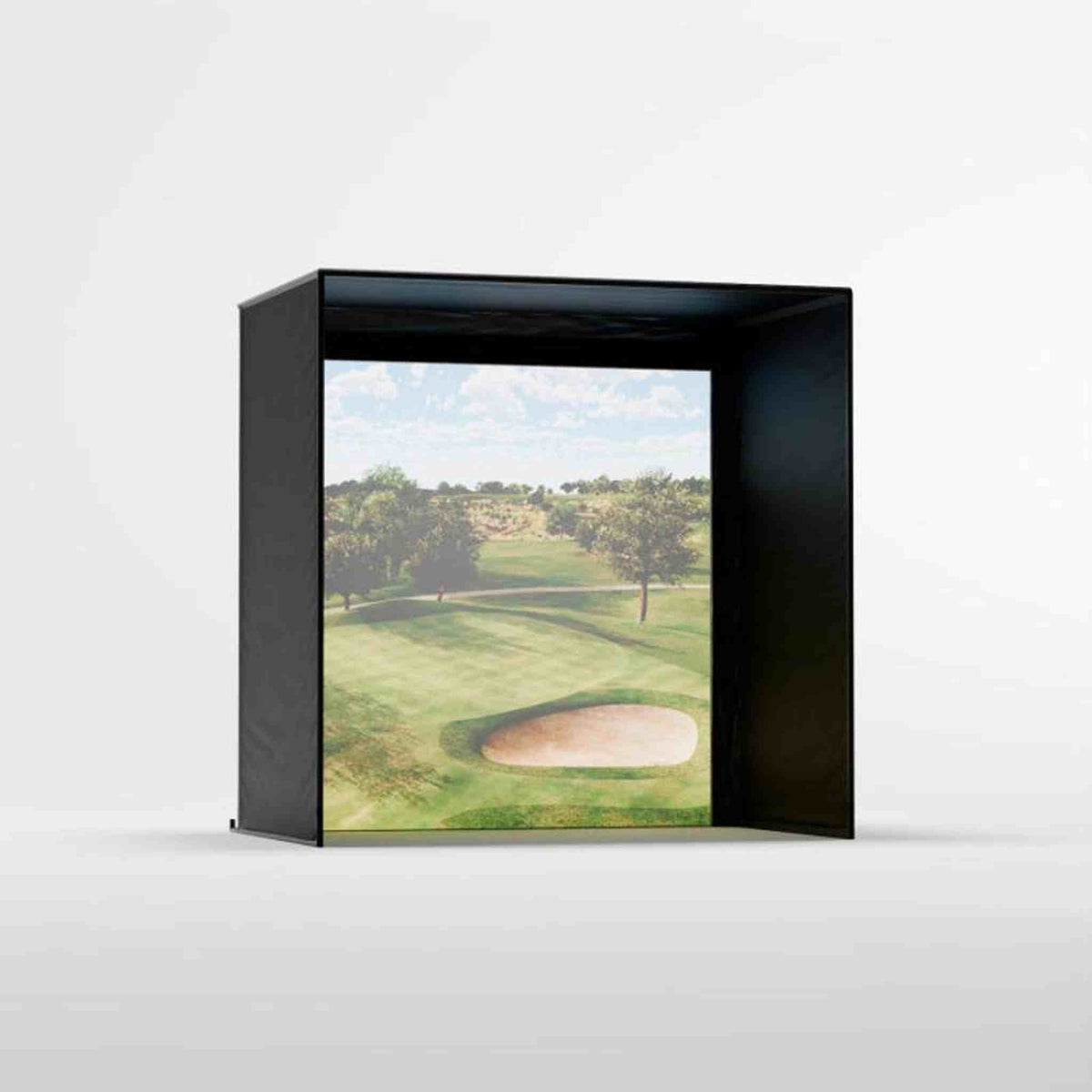 Carl&#39;s Place C-Series DIY Golf Simulator Enclosure Kit with Impact Screen