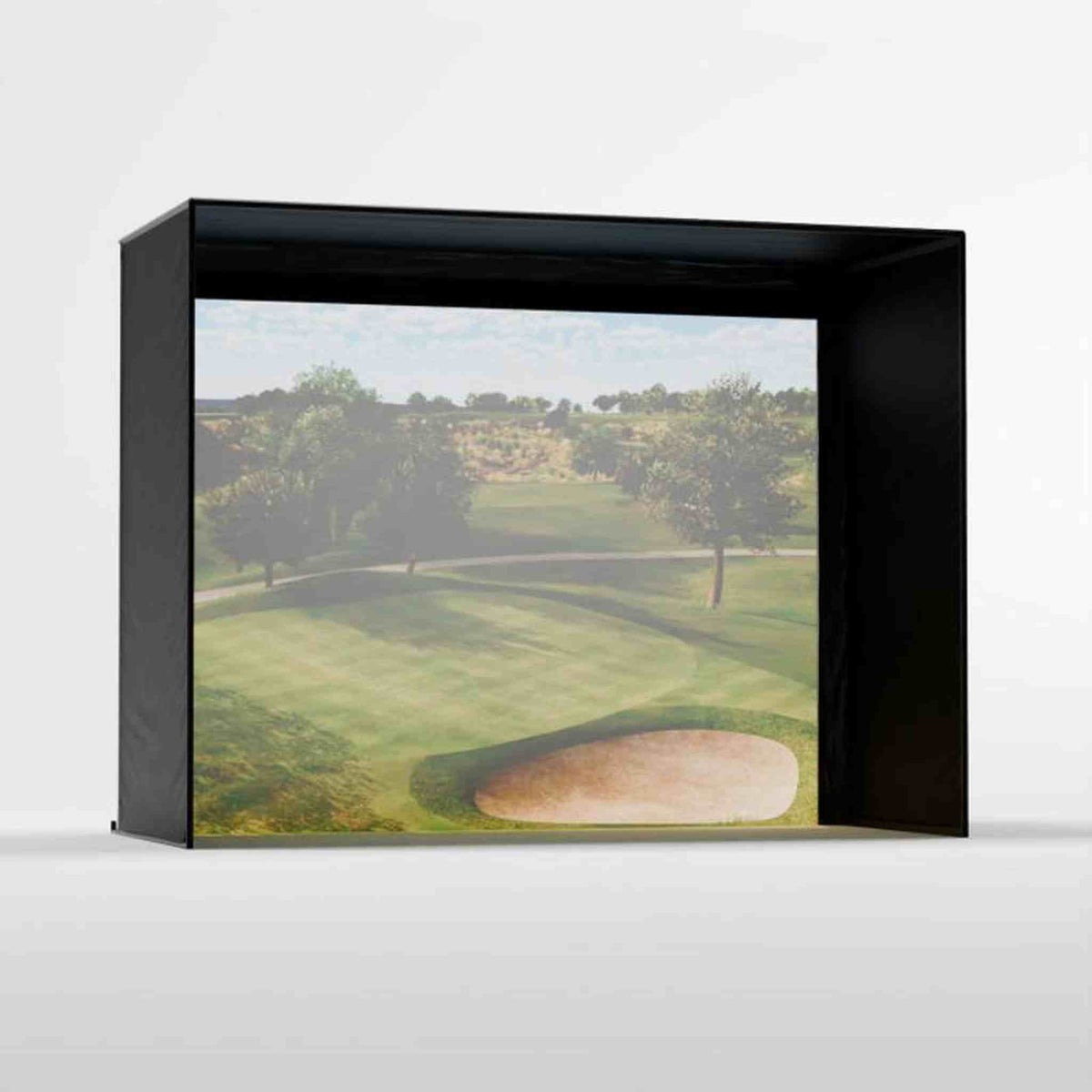 Carl&#39;s Place C-Series DIY Golf Simulator Enclosure Kit with Impact Screen