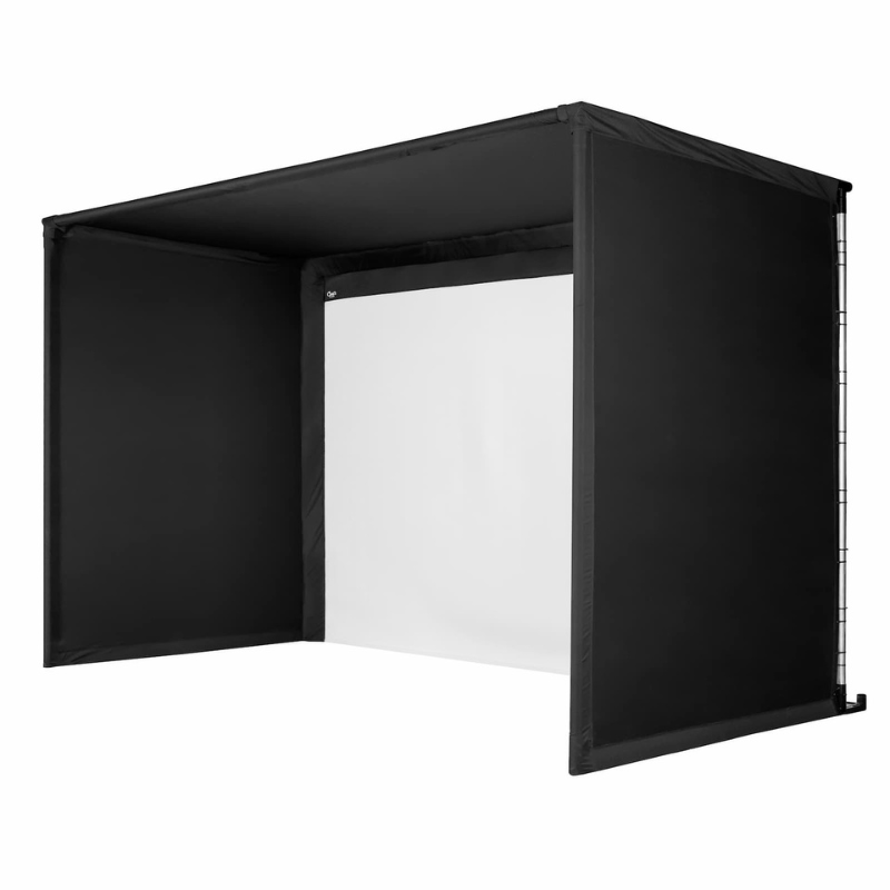 Carl&#39;s Place C-Series Pro Golf Simulator Enclosure Kit with Impact Screen