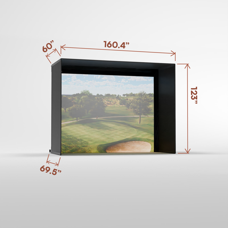 Carl&#39;s Place C-Series Pro Golf Simulator Enclosure Package