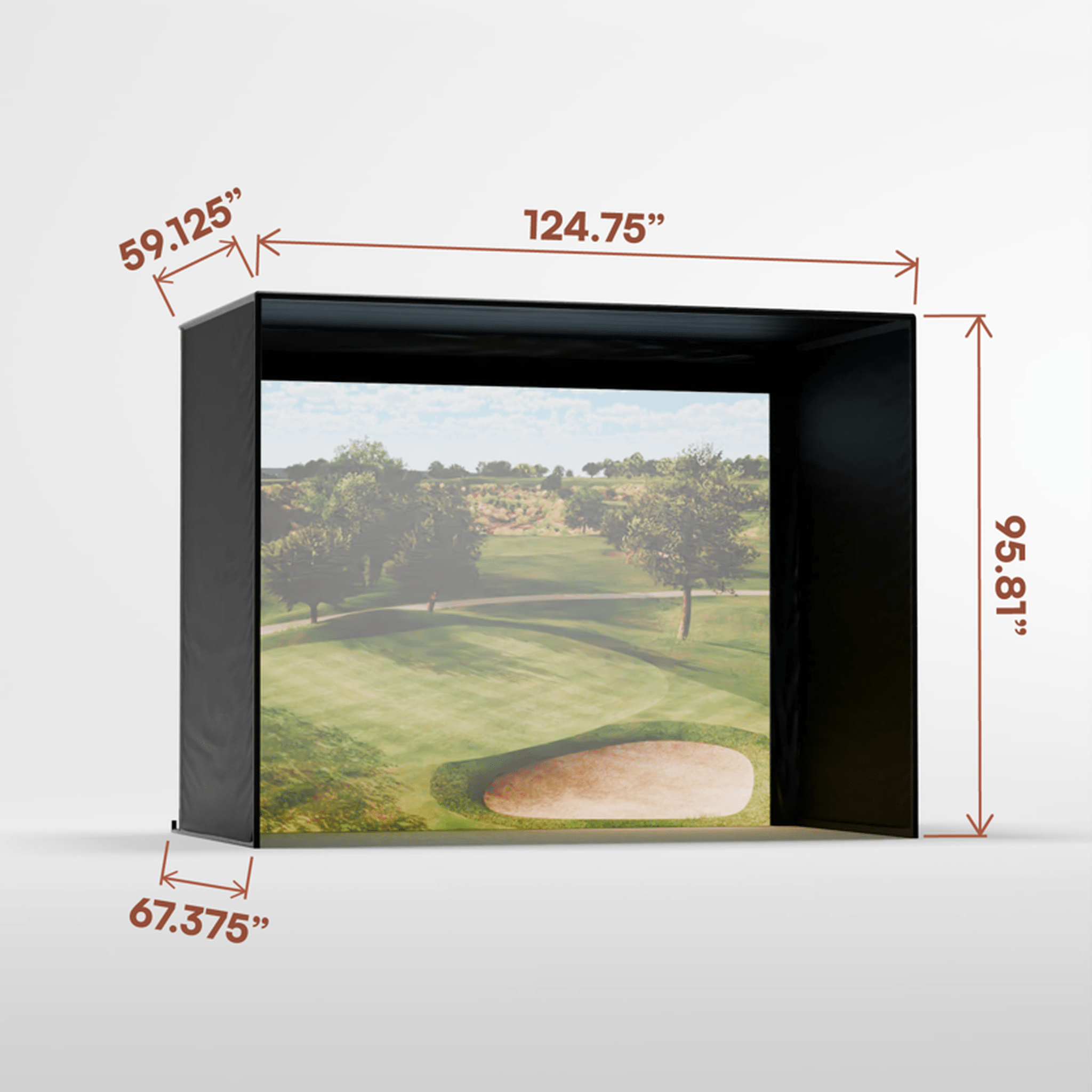 Carl's Place DIY Golf Simulator Enclosure Package — Indoor Golf Essentials