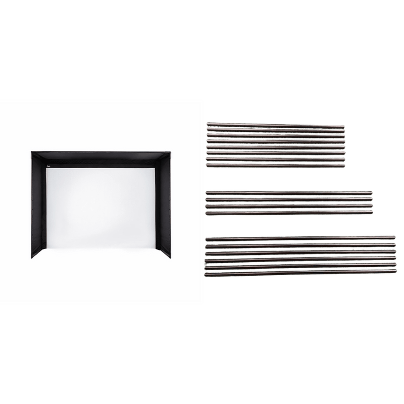 Carl's Place Pipe Framing Kit for DIY Golf Simulator Enclosure