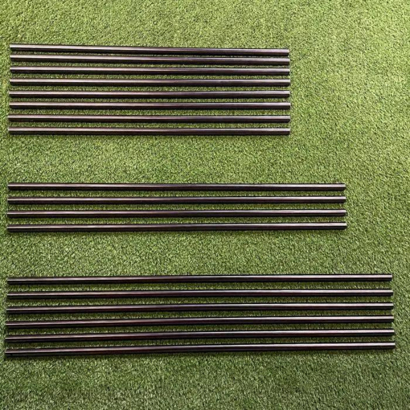 Carl&#39;s Place Back Cover Pipe Kit for Curved Golf Simulator Enclosure