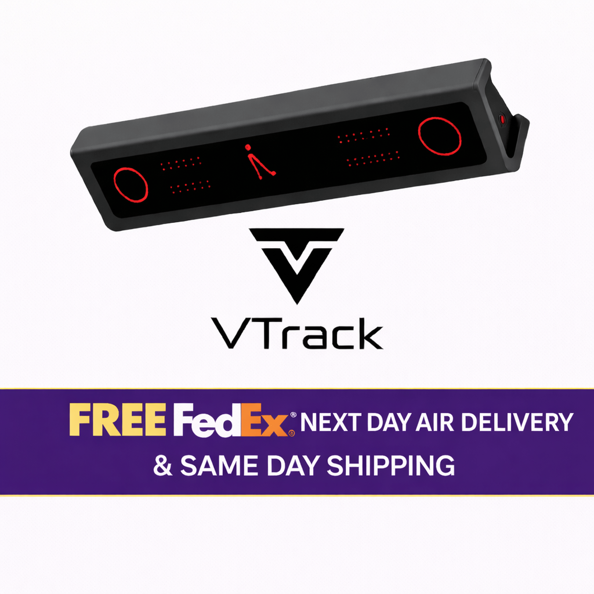 VTrack Overhead Golf Launch Monitor & Simulator — Indoor Golf Essentials