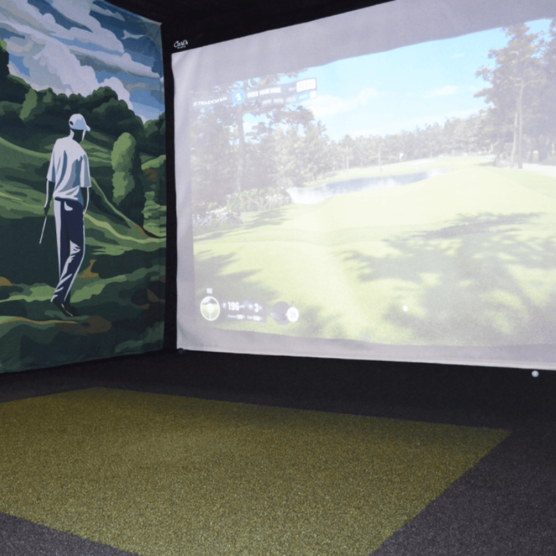 EZTee Camo Golf Hitting Strip