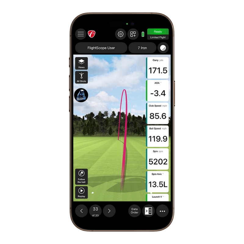 FlightScope Mevo Gen2 Golf Launch Monitor & Simulator
