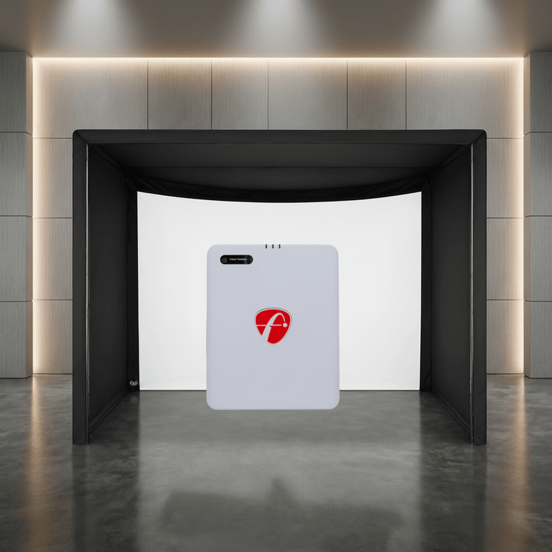 FlightScope Mevo Gen2 Carl's Place Curved Golf Simulator Package