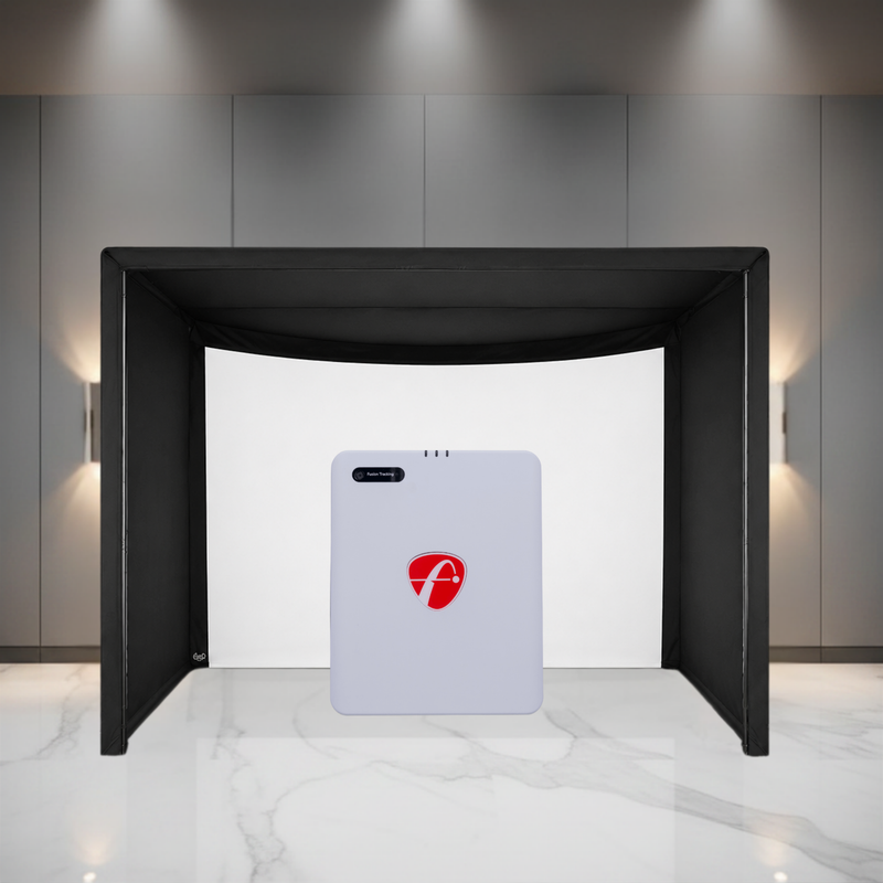 FlightScope Mevo Gen2 Carl's Place Curved Golf Simulator Package