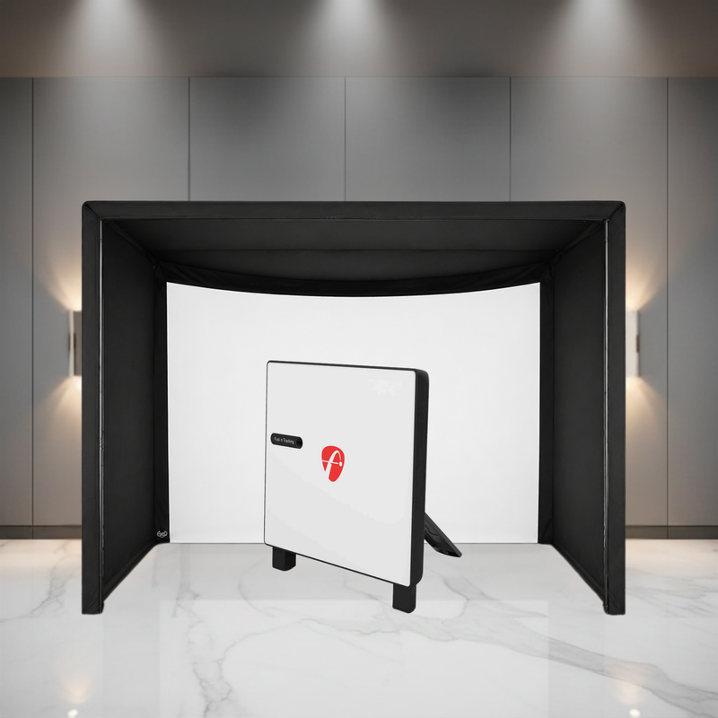 FlightScope X3C Carl's Place Curved Golf Simulator Package