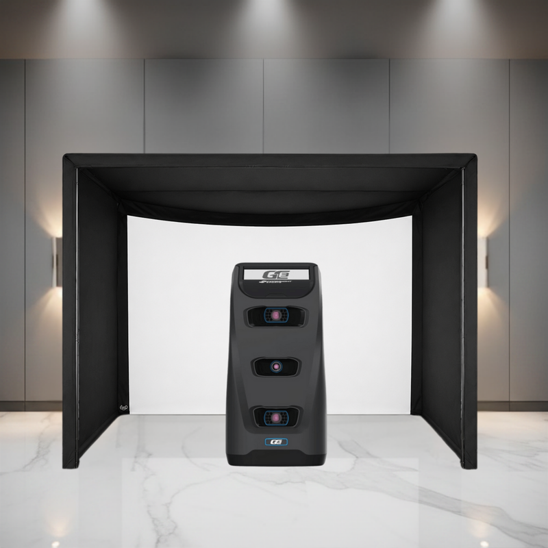 Foresight Sports GC3 Carl's Place Curved Golf Simulator Package