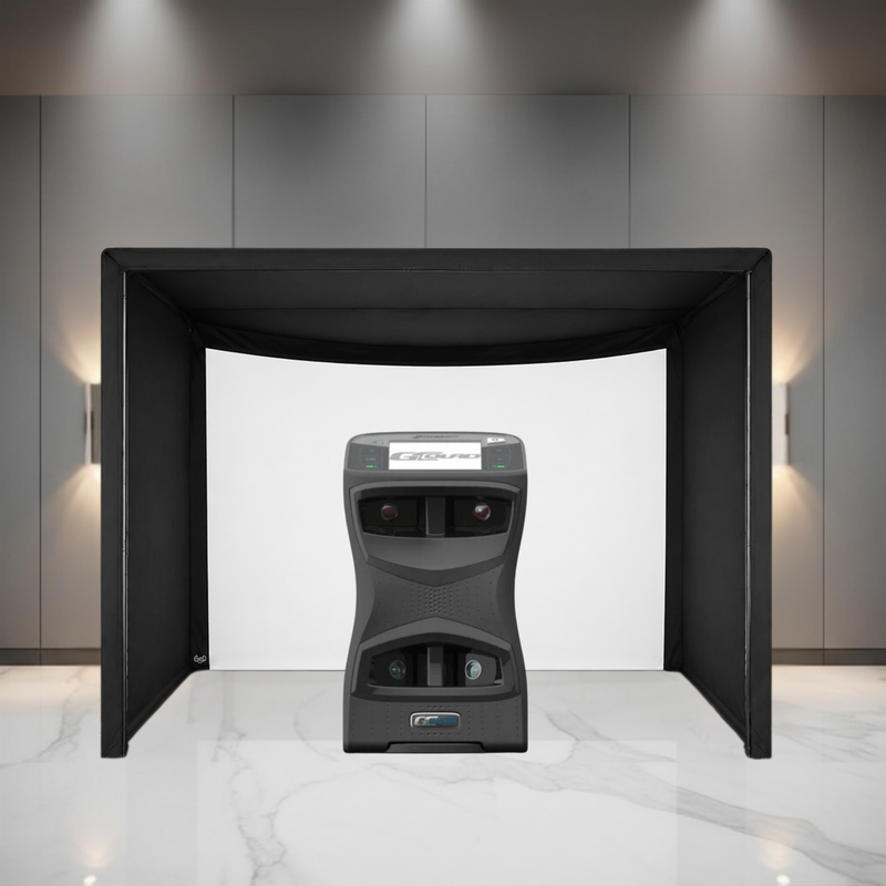 Foresight Sports GCQuad Carl's Place Curved Golf Simulator Package