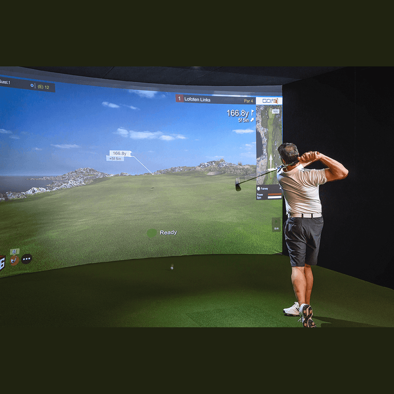 SimBooth 4 Golf Simulator Enclosure
