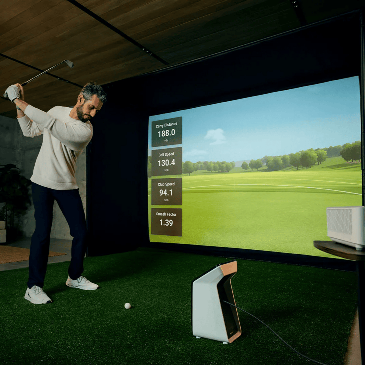 Garmin Approach R50 DIY Golf Simulator Package