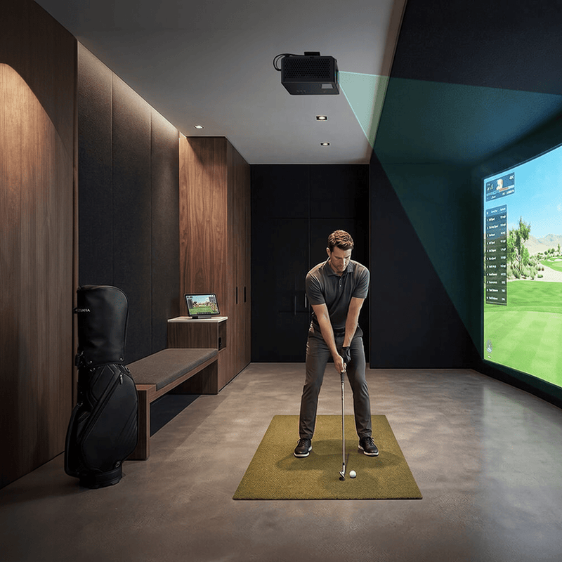 Optoma GT2300HDR 3600-Lumens 1080p Short Throw Golf Simulator Projector