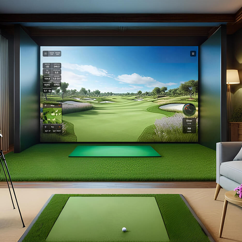 Optoma GT3900UHD 4000-Lumens 4K UHD Short Throw Golf Simulator Projector