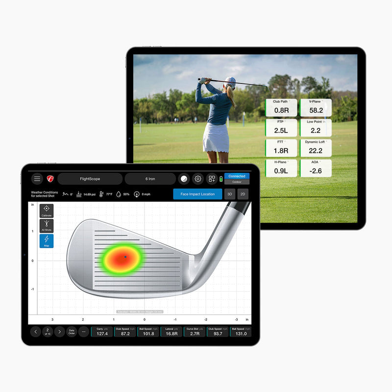FlightScope Pro Package & Face Impact Location Bundle