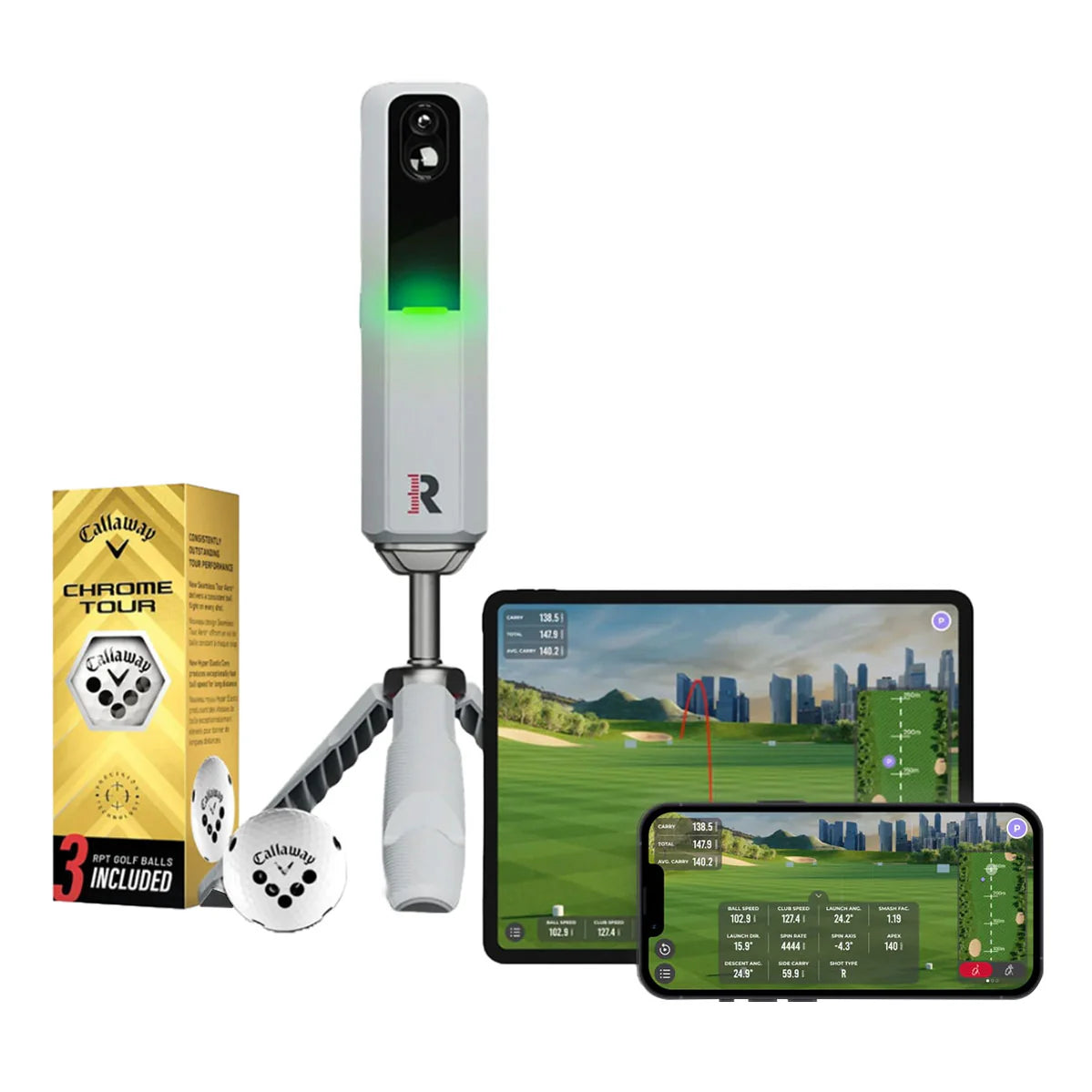 Rapsodo MLM2PRO Mobile Launch Monitor &amp; Golf Simulator
