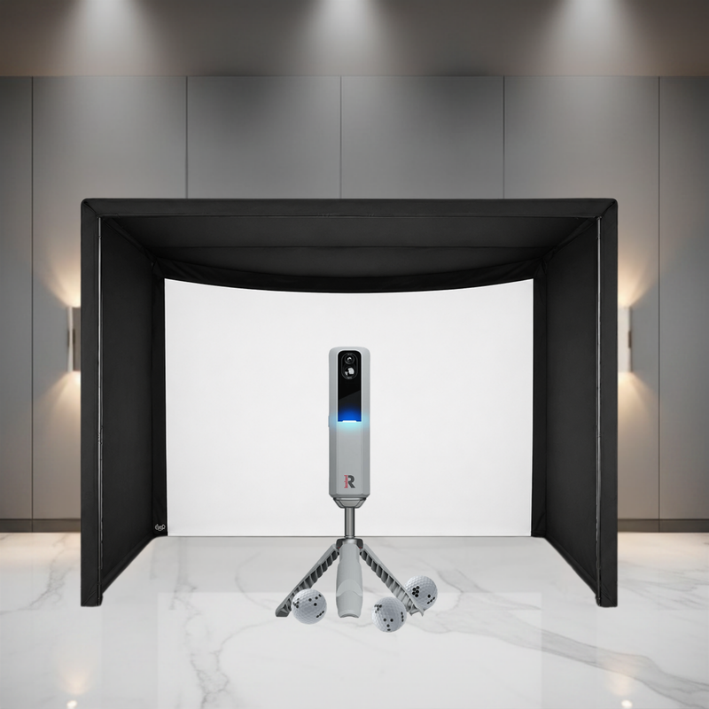Rapsodo MLM2PRO Carl's Place Curved Golf Simulator Package