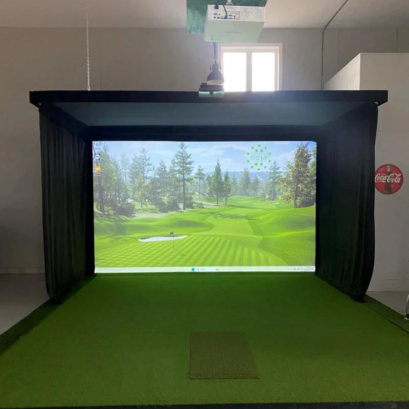SIG Golf Simulator Curtains