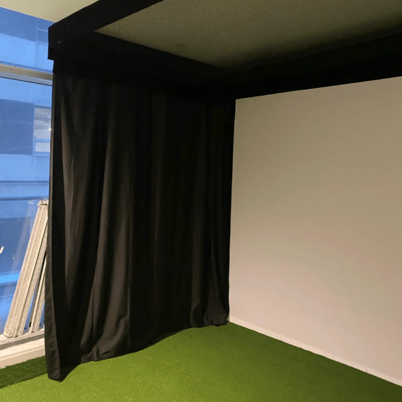 SIG Golf Simulator Curtains