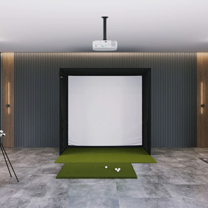 Full Swing KIT Launch Monitor SIG Golf Simulator Enclosure Projector Package
