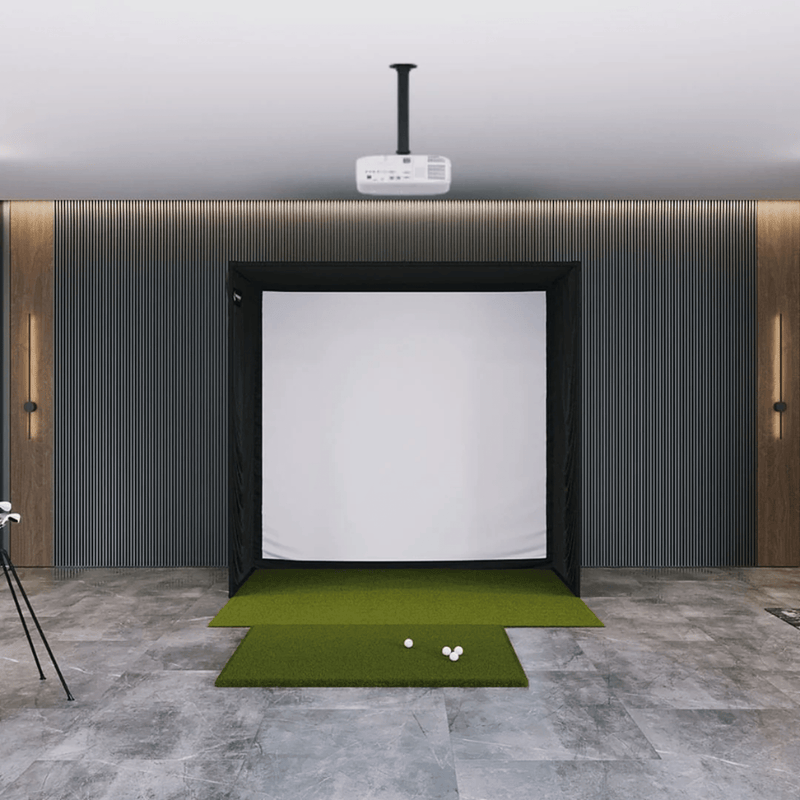 SkyTrak ST MAX Launch Monitor SIG Golf Simulator Enclosure Projector Package