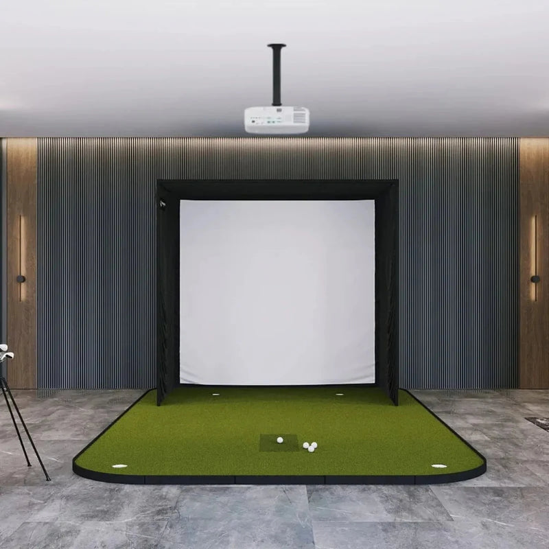 SkyTrak ST MAX Launch Monitor SIG Golf Simulator Enclosure Projector Package