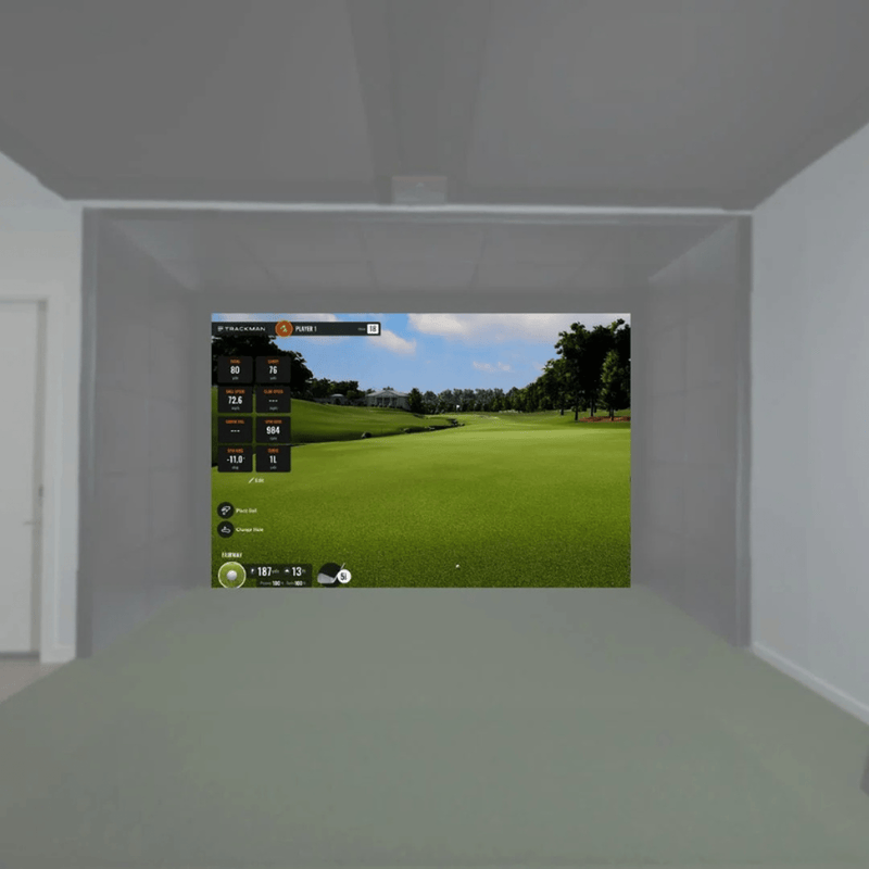 SIGPRO Premier Golf Simulator Impact Screen