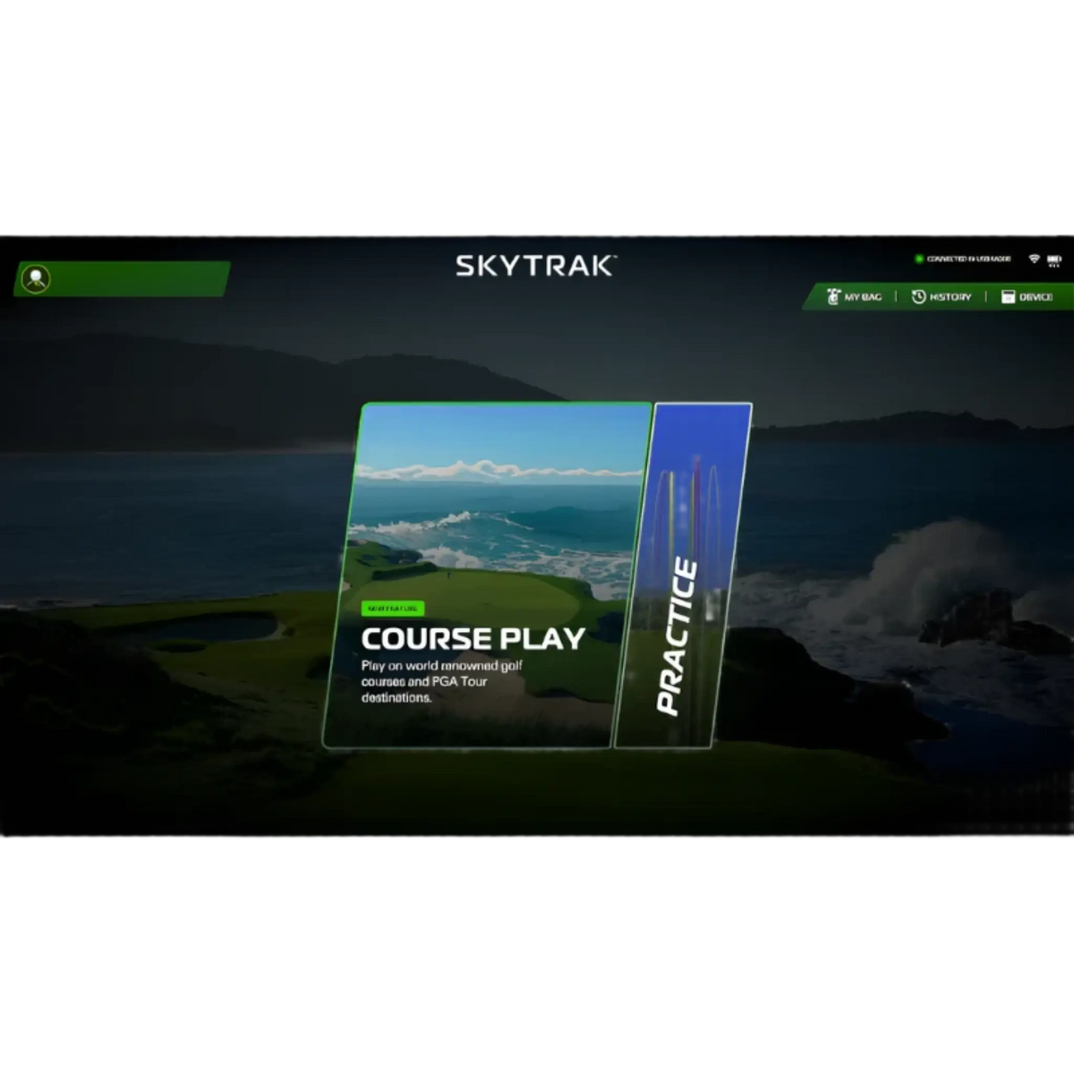 SkyTrak Course Play Software