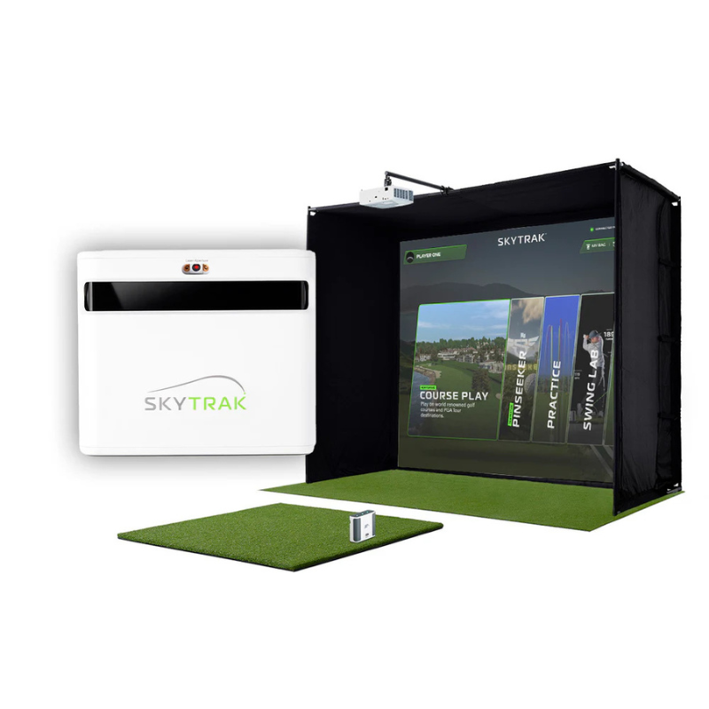 SkyTrak+ Golf Simulator Studio Package
