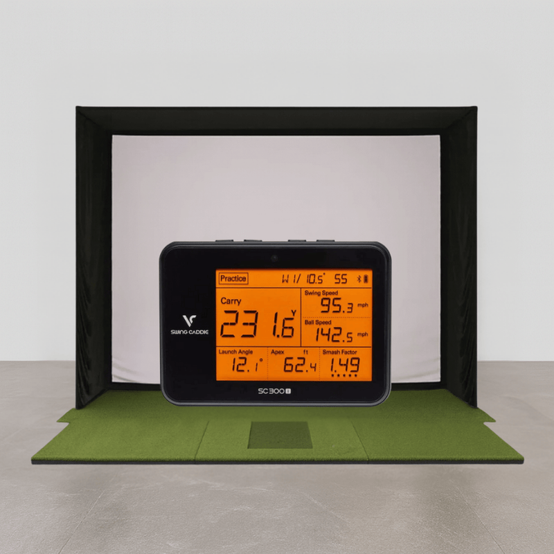 Swing Caddie SC300i SIG12 Golf Simulator Package