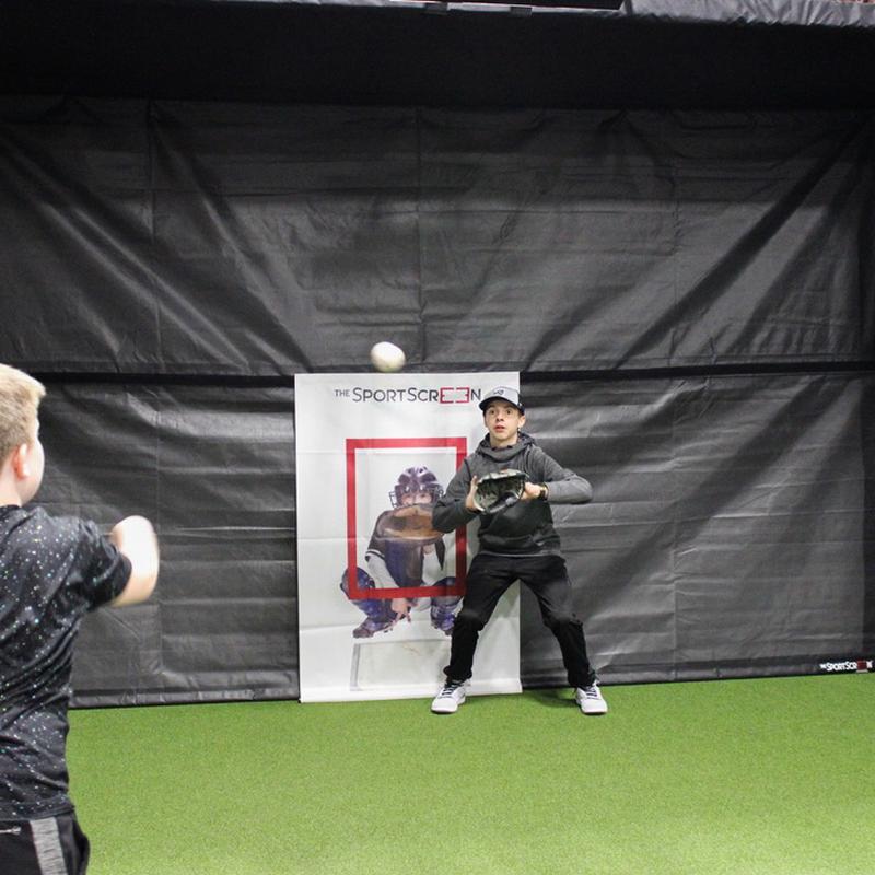 The SportScreen Parlour Series Golf Simulator Enclosure