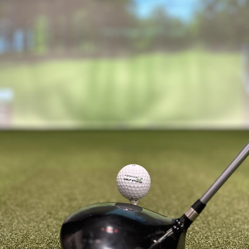 The SportScreen Parlour Series Golf Simulator Enclosure