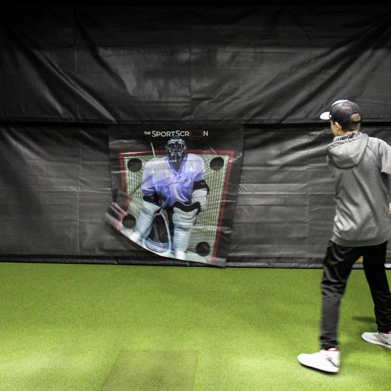 The SportScreen Parlour Series Golf Simulator Enclosure