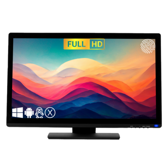 Touch Screen Guru 24″ FHD 24/7 Touch Screen Monitor