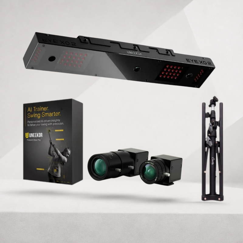 Uneekor EYE XO2 Golf Launch Monitor & Simulator with FREE Swing Optix Cameras