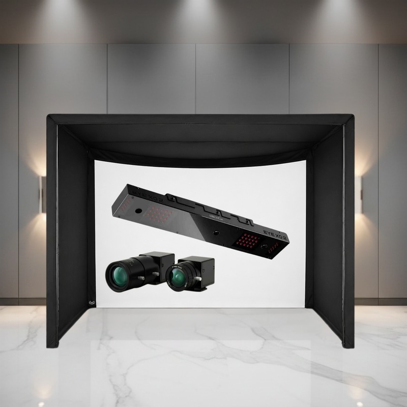 Uneekor EYE XO2 Carl's Place Curved Golf Simulator Package