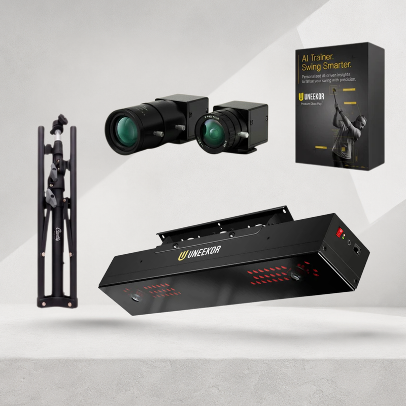 Uneekor EYE XR Golf Launch Monitor & Simulator with FREE Swing Optix Cameras
