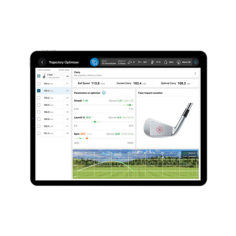 FlightScope XC3 Golf Launch Monitor & Simulator