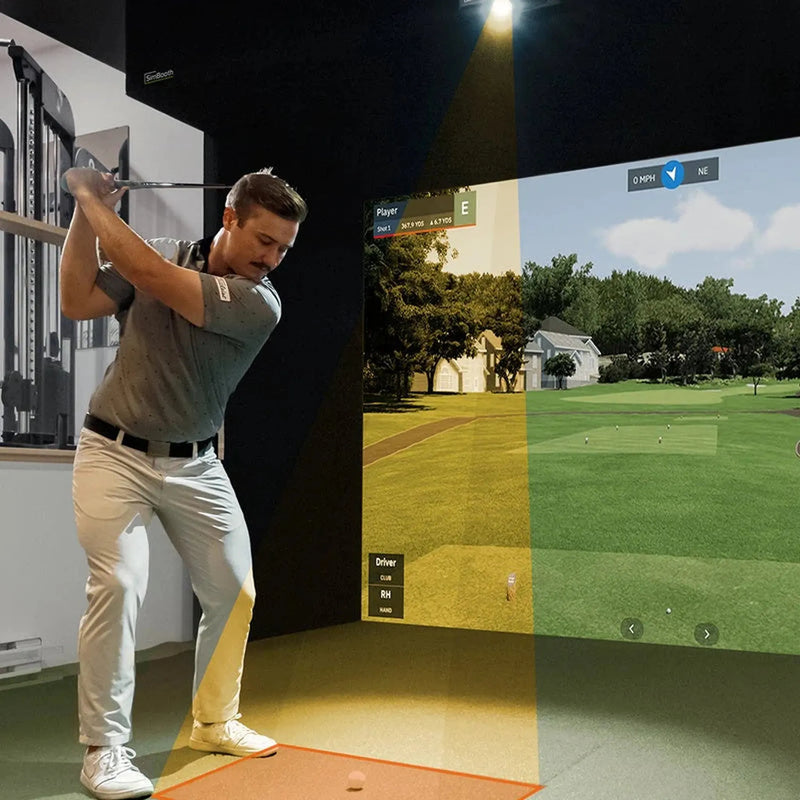 SimBooth Kit with IDRA Launch Monitor