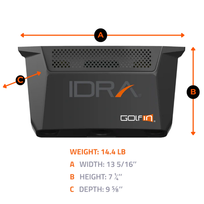 SimBooth Kit with IDRA Launch Monitor