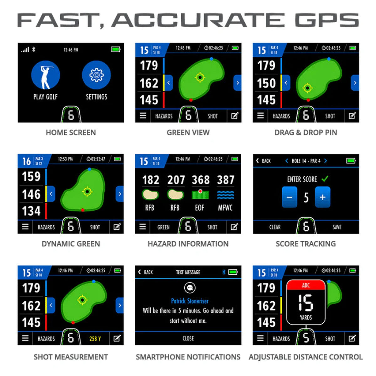 Motocaddy M5 GPS DHC Electric Caddy