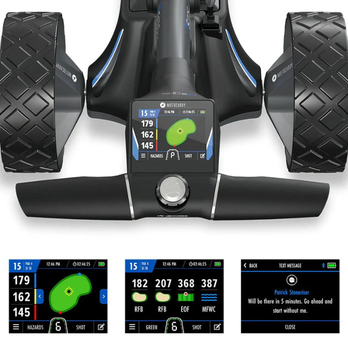 Motocaddy M5 GPS DHC Electric Caddy